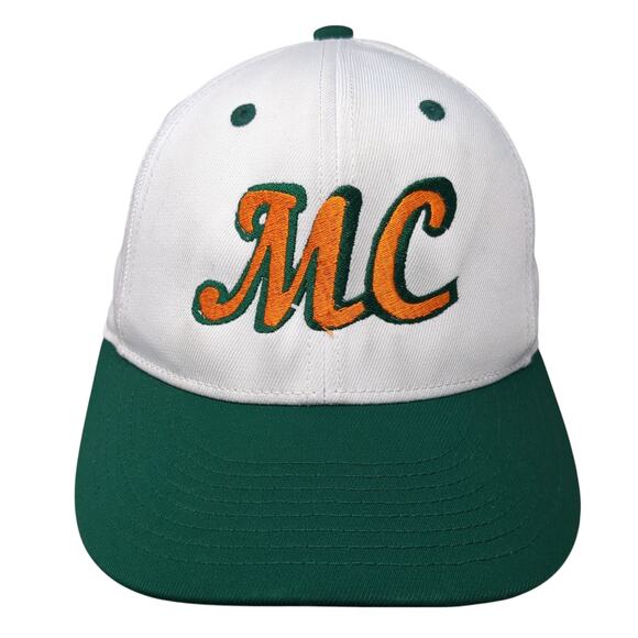 MC #34 Fitted Baseball Cap Multicolor M Embroidered Lightweight 6 Panel Champro - Picture 1 of 9
